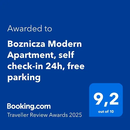 Daire Boznicza Modern Apartment, Self Check-in 24h, Free Parking Poznan